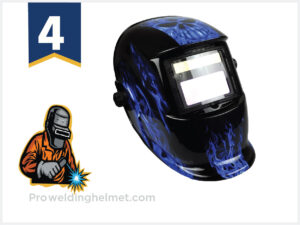 Instapark ADF Series GX-500S Solar Powered Auto Darkening Welding Helmet