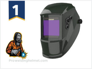 YESWELDER True Color Large Viewing Screen Solar Power Auto Darkening Welding Helmet