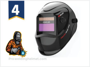 YESWELDER True Color Solar Powered Auto Darkening Welding Helmet