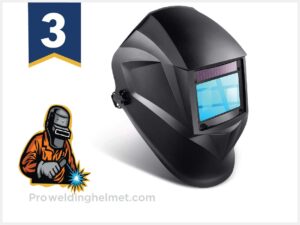 Auto Darkening Welding Helmet, 1 1 1 1 Solar Powered Welding Hood
