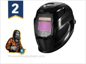 DEKOPRO Welding Helmet Solar Powered Auto Darkening