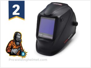 Lincoln Electric K3034-4 VIKING 3350 Welding Helmet, Black