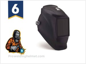 Passive Welding Helmet, Black, Classic MP-10, 8 to 12 Lens