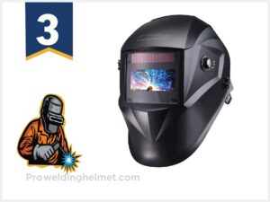 TACKLIFE Welding Helmet Solar Power Auto Darkening